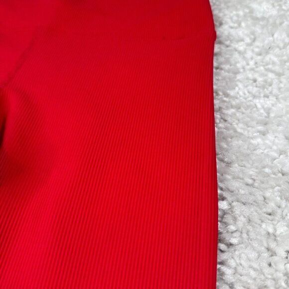 Beach Riot Ayla Ribbed Legging Red - Picture 7 of 12